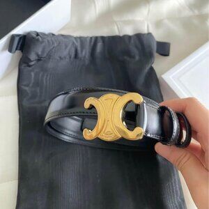 Celine MEDIUM TRIOMPHE BELT in size 85